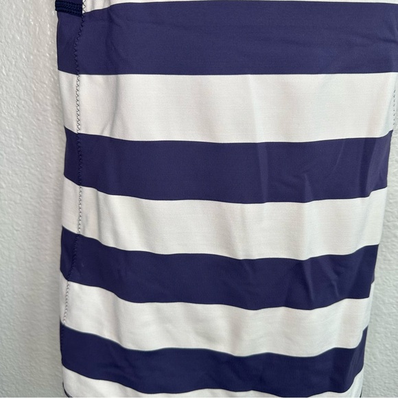 Lululemon Stuff Your Bra Tank II Workout Tank Top Blue White Stripe Women’s 6 - Picture 5 of 11